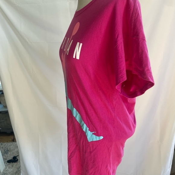 Pink Jordan Graphic T-Shirt women’s size 2XL - Picture 5 of 7